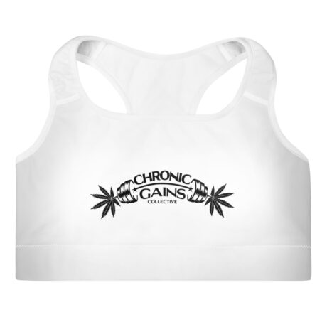 all over print padded sports bra white front 65b873f7ded25