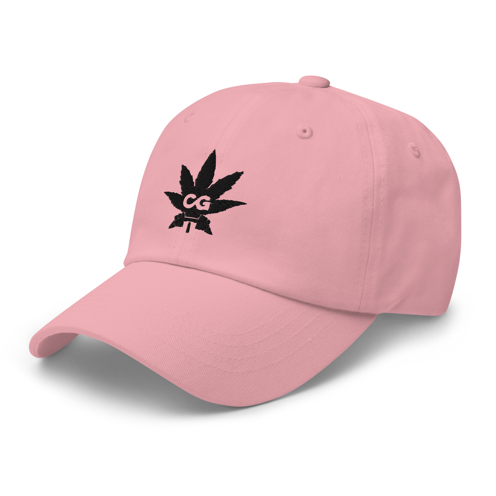 classic dad hat pink left front 65b836b7c0696