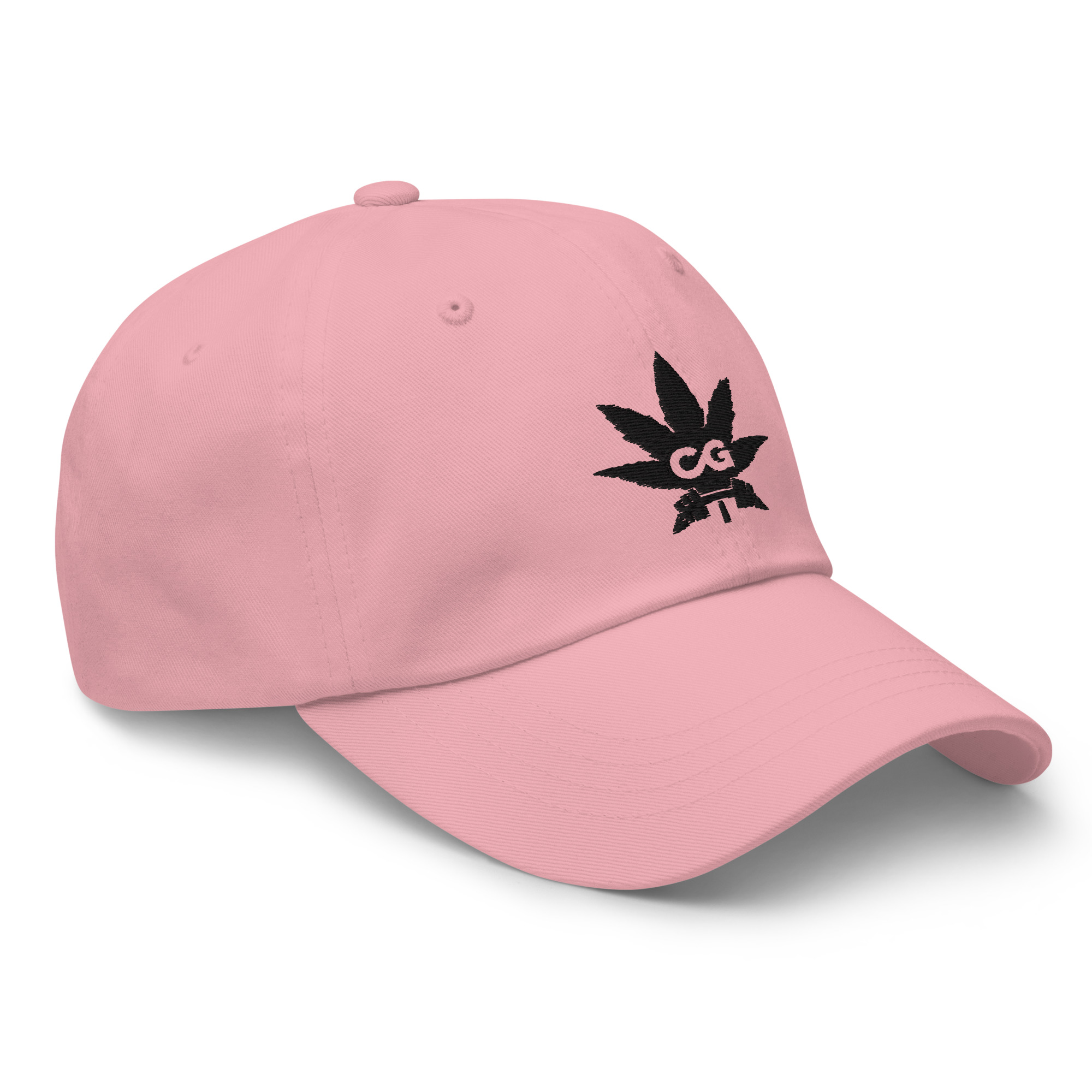 classic dad hat pink right front 65b836b7c0579