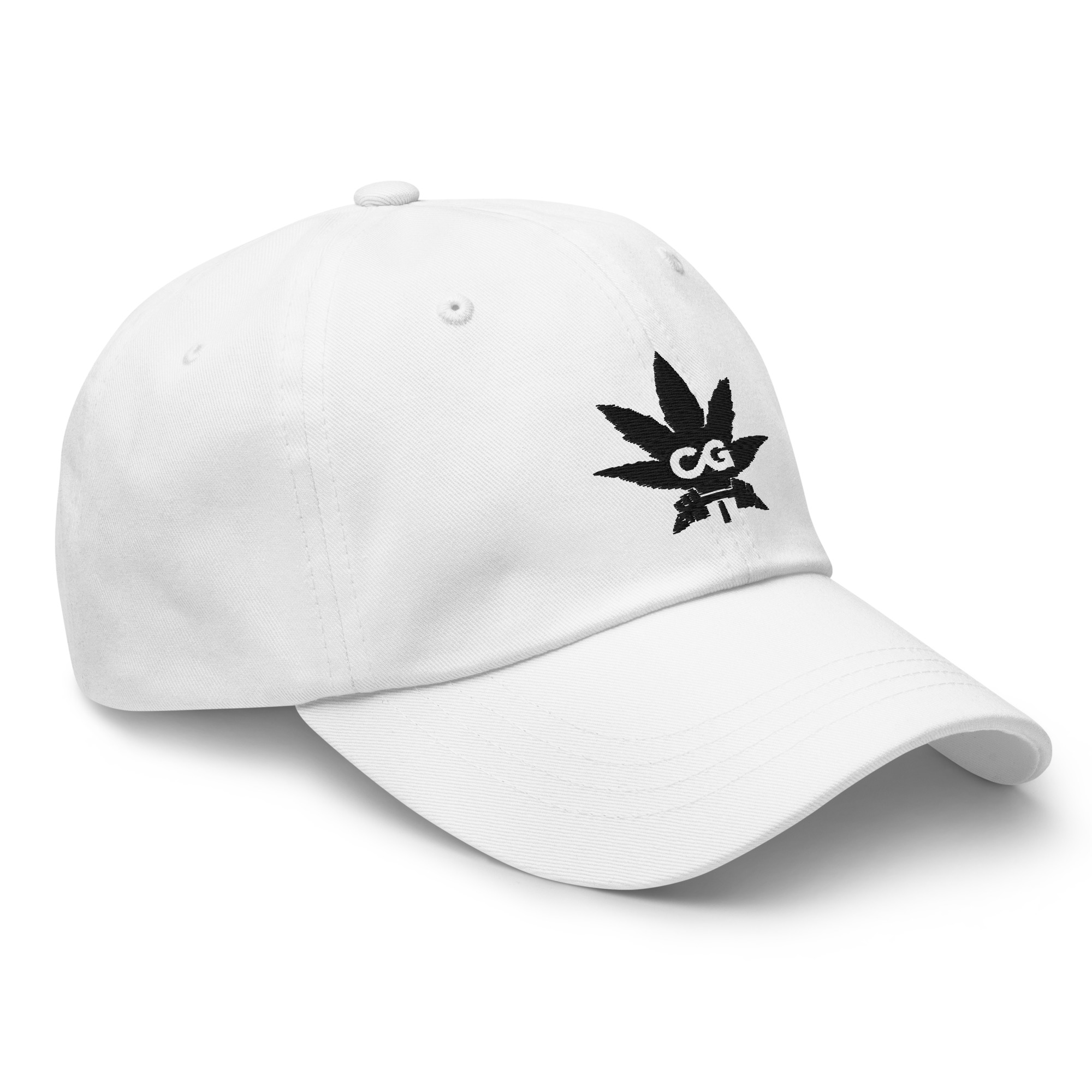 classic dad hat white right front 65b836b7c0a26