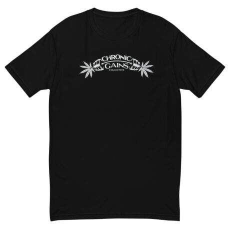 mens fitted t shirt black front 65dff67d7d302