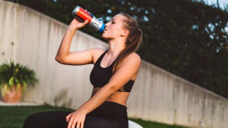 drink water to stay hydrated